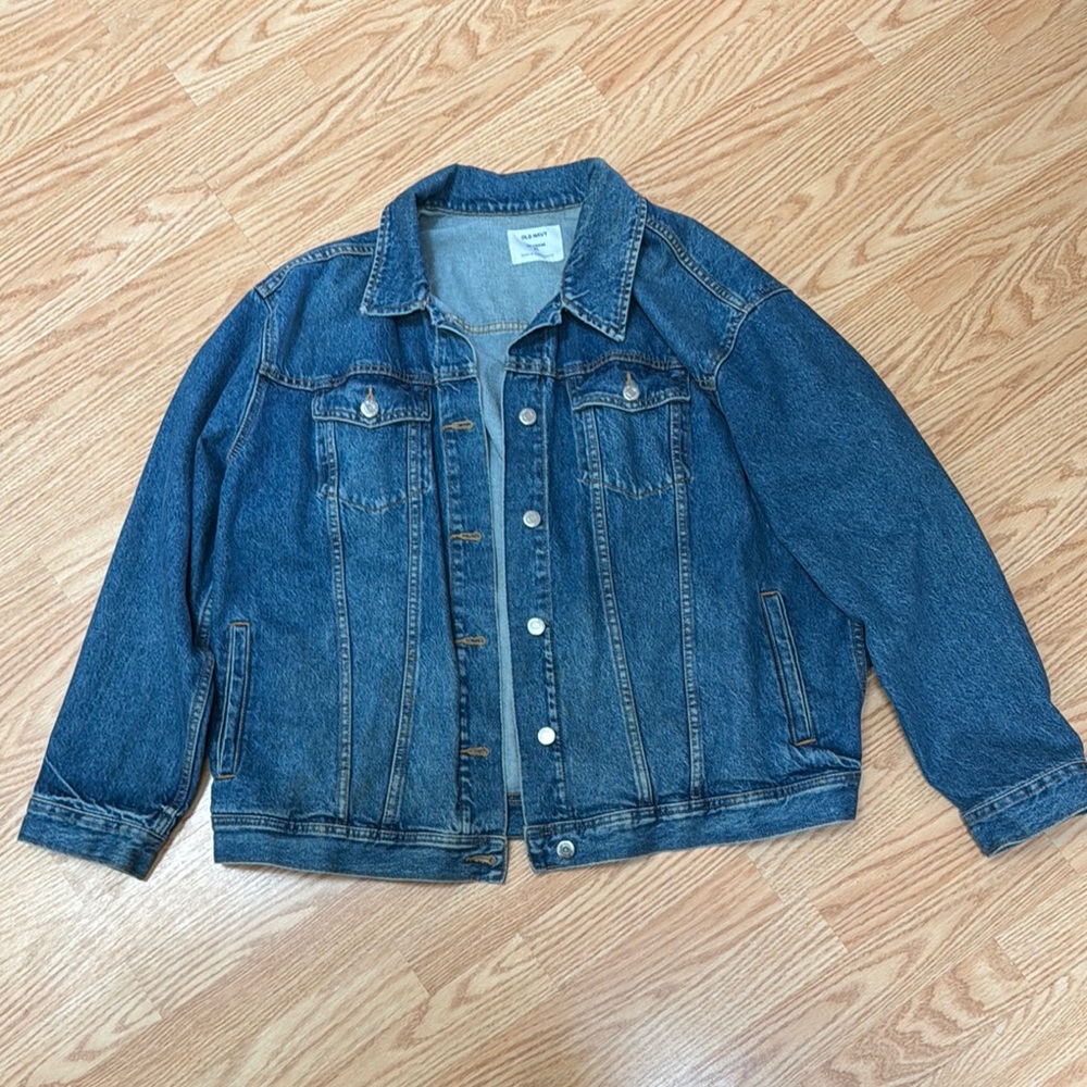 Old Navy BOYFRIEND Blue Jean Jacket